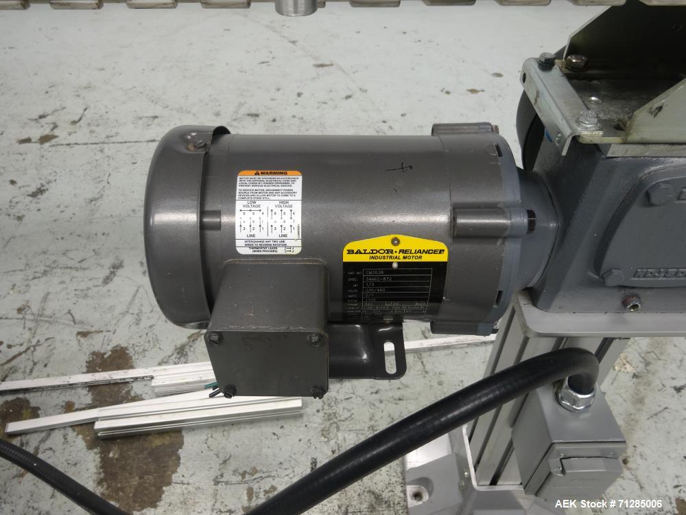 Used LSI (Labeling Systems Inc) Model 1500 Wraparound Pressure Sensitive Labele