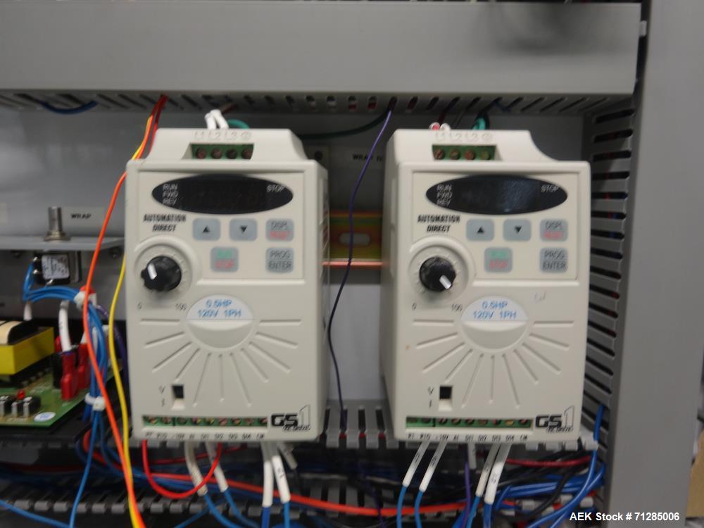 Used LSI (Labeling Systems Inc) Model 1500 Wraparound Pressure Sensitive Labele