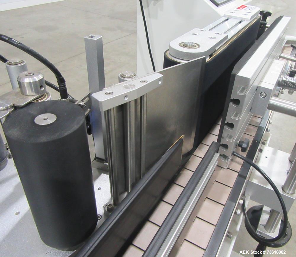 Used Accutek APS-106 Inline Labeling Machine with Domino Date Coder – Up to 175 