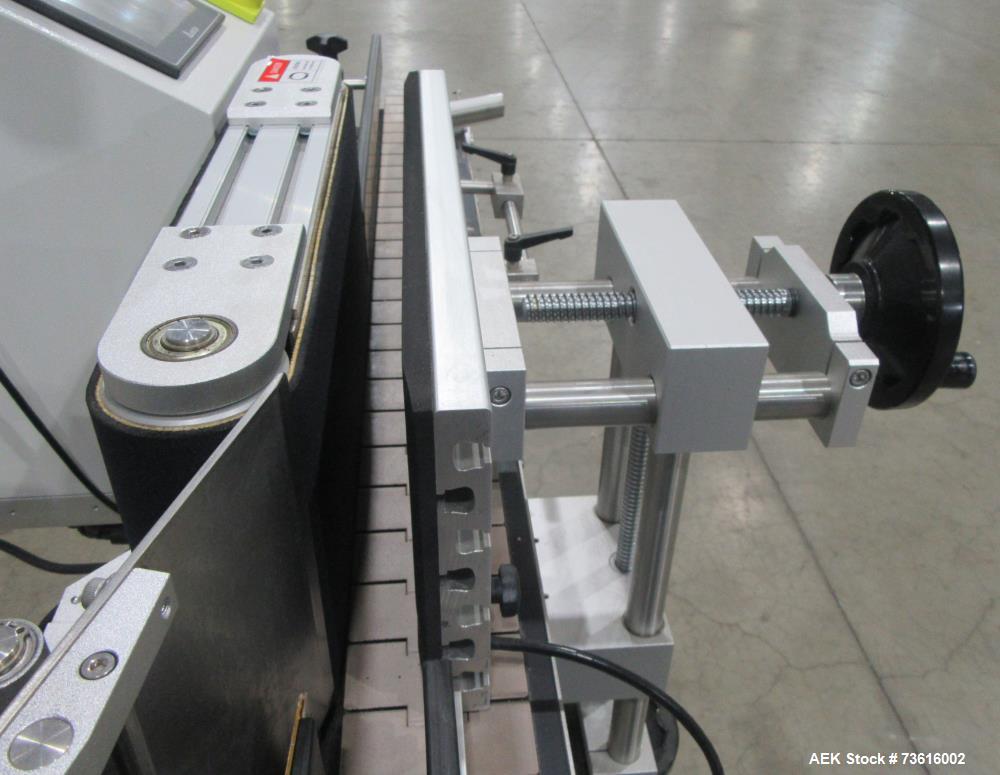 Used Accutek APS-106 Inline Labeling Machine with Domino Date Coder – Up to 175 