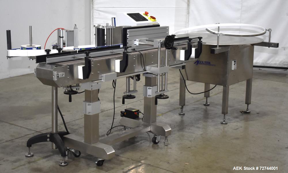 Accutek Packaging APS-108 Automatic Labeling System