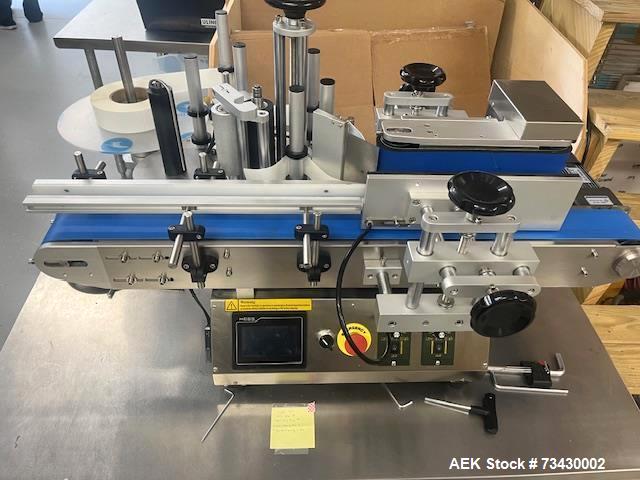 Used Uline Tabletop Wrap Labeler – Model MCGS, Fully Automatic for Bottles