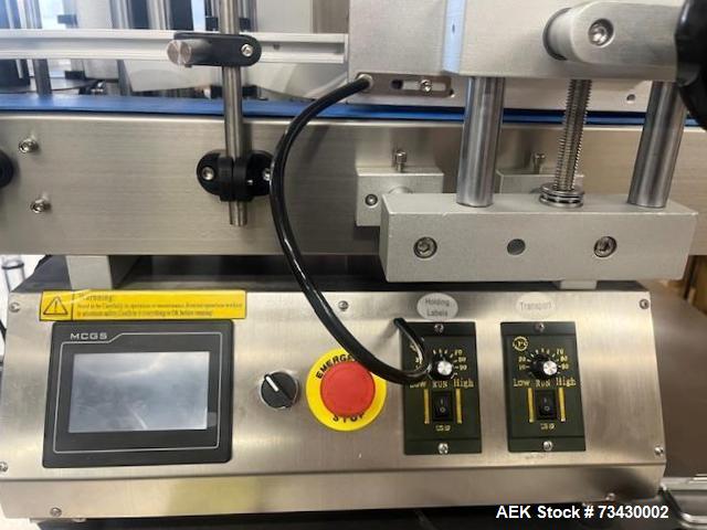 Used Uline Tabletop Wrap Labeler – Model MCGS, Fully Automatic for Bottles