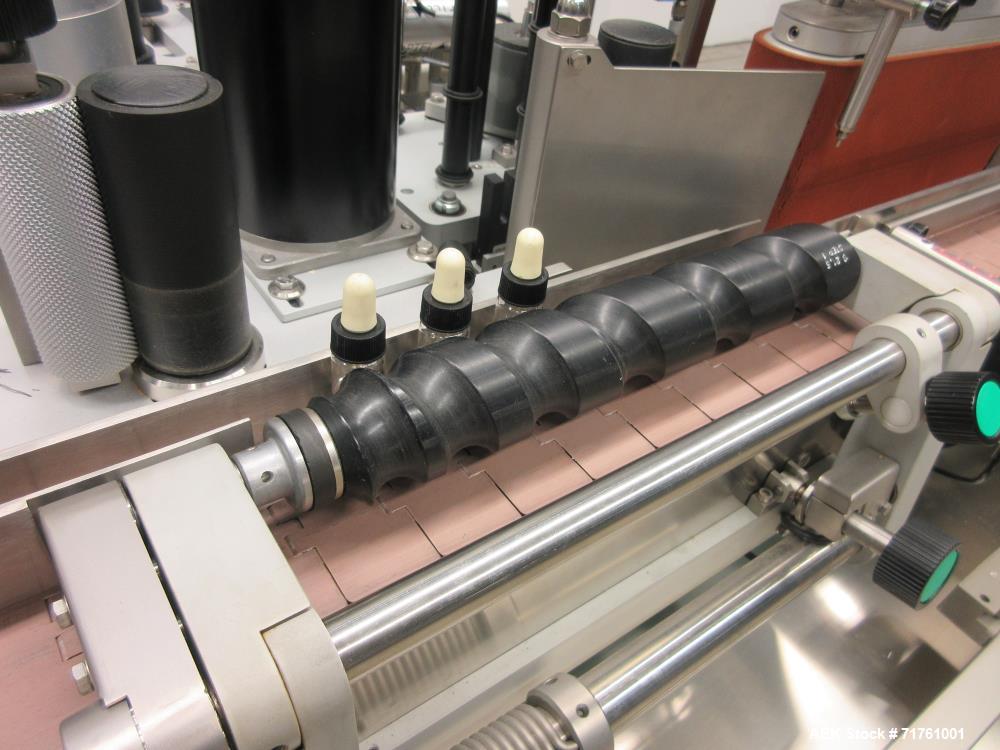 Unused- Neri SL400 Automatic Pressure Sensitive Wraparound Vial Bottle Labeler