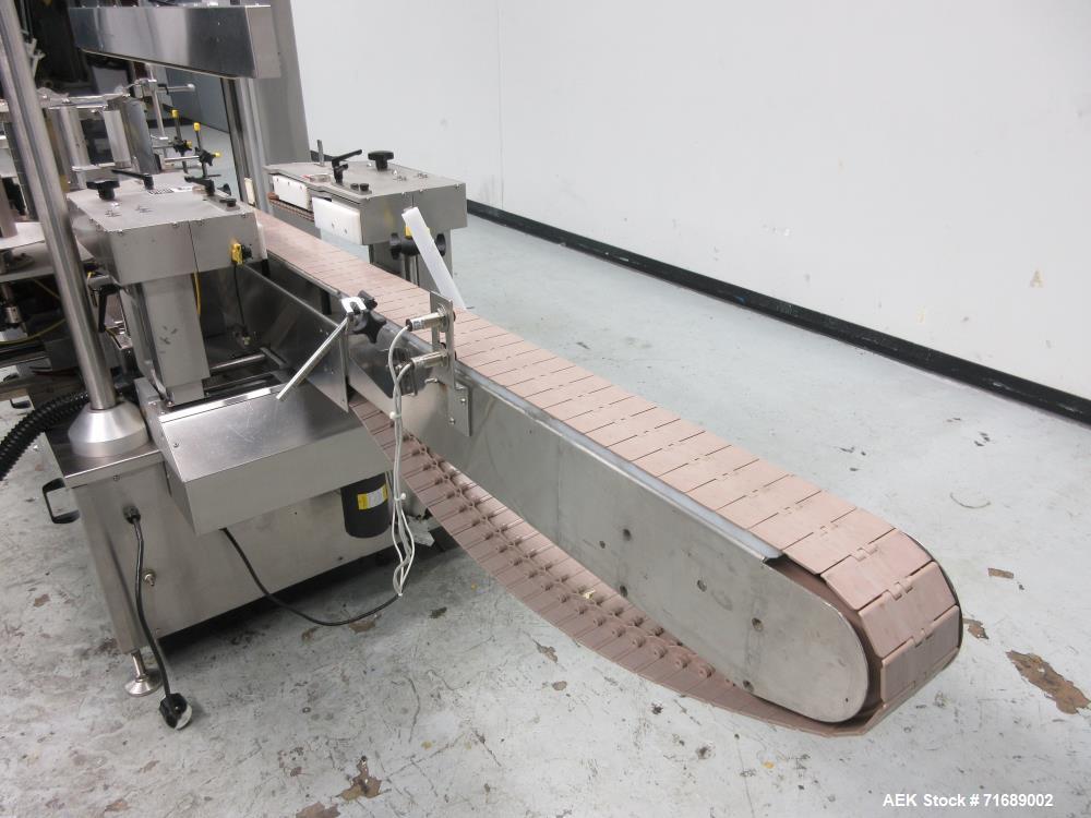 Used New Jersey Machine Auto-Colt III Automatic Wraparound Labeler