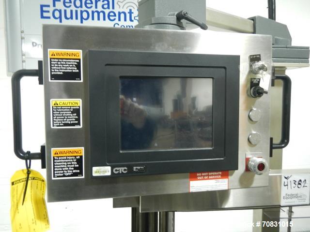 Used- New Jersey Model 334 LSBP Wraparound Pressure Sensitive Labeler