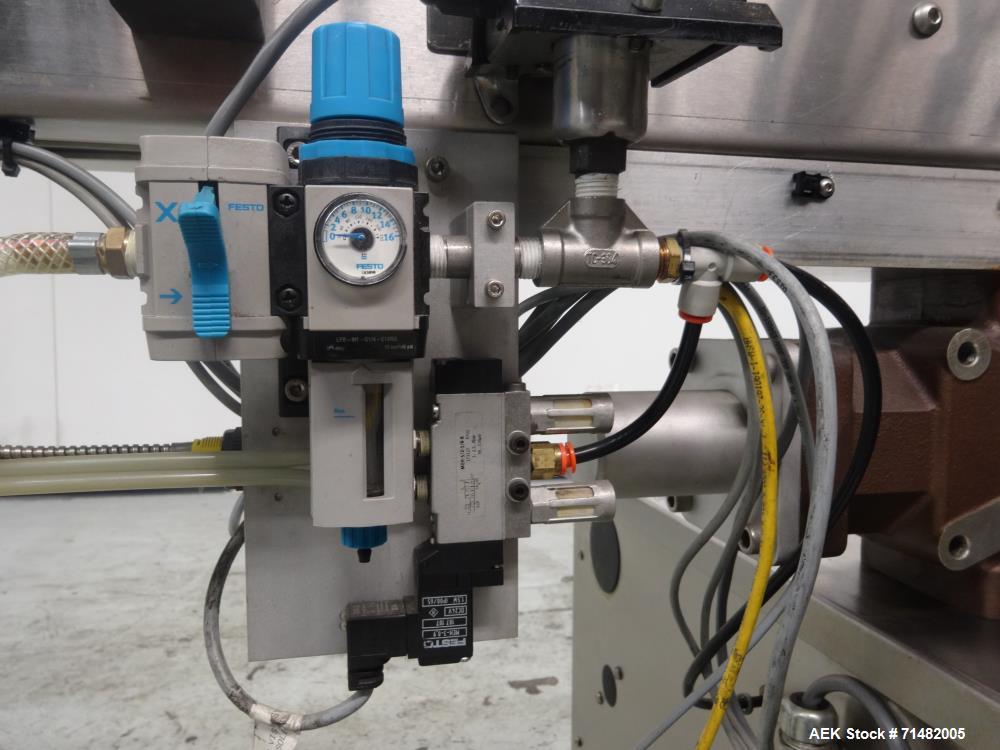 Used New Jersey (NJM) Model 334RDB-181 Pressure Sensitive Labeler