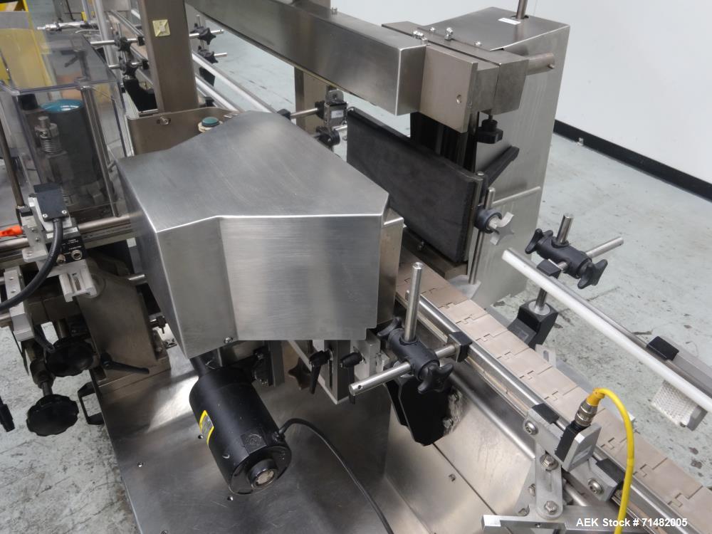 Used New Jersey (NJM) Model 334RDB-181 Pressure Sensitive Labeler