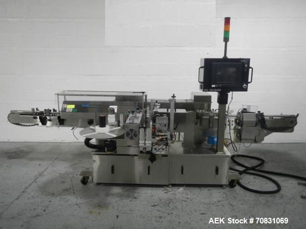 Used New Jersey Wrap Around Labeler, Model 334RSTP