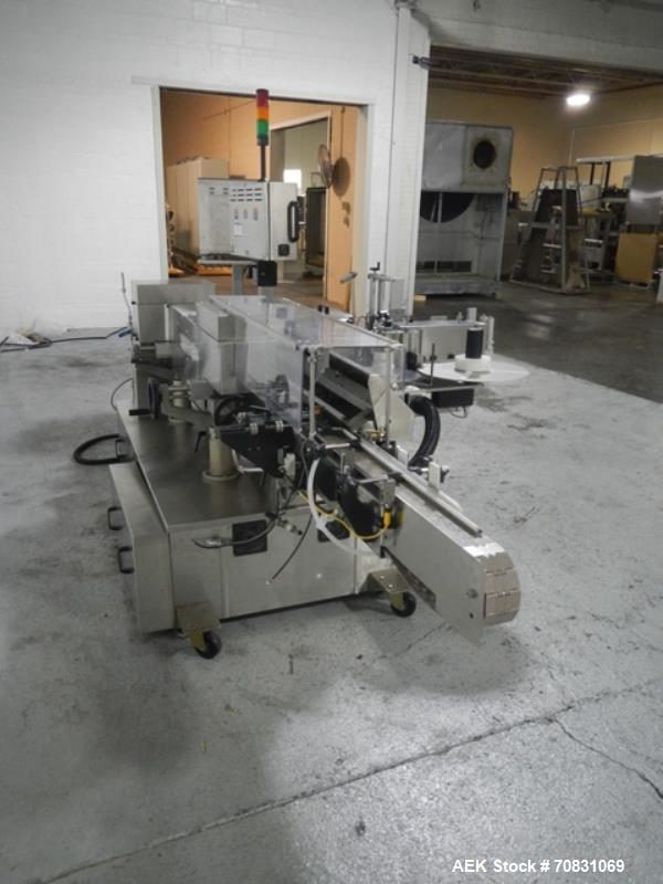 Used- New Jersey Wrap Around Labeler, Model 334RSTP