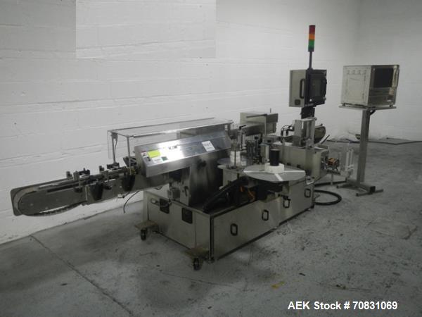 Used- New Jersey Wrap Around Labeler, Model 334RSTP