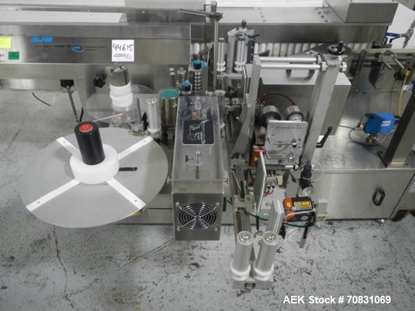 Used New Jersey Wrap Around Labeler, Model 334RSTP