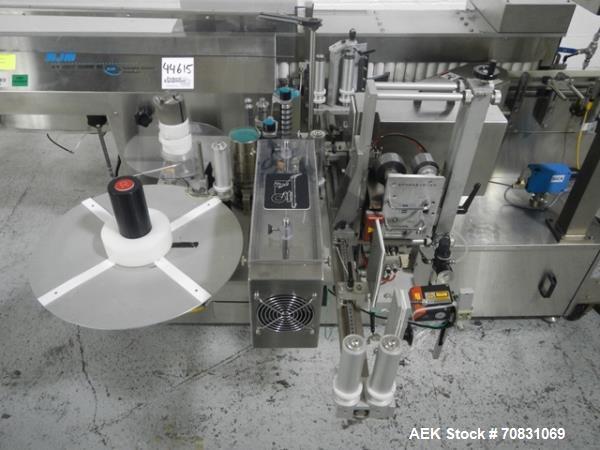 Used- New Jersey Wrap Around Labeler, Model 334RSTP