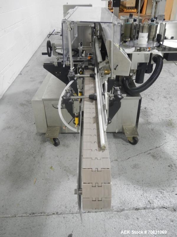 Used New Jersey Wrap Around Labeler, Model 334RSTP