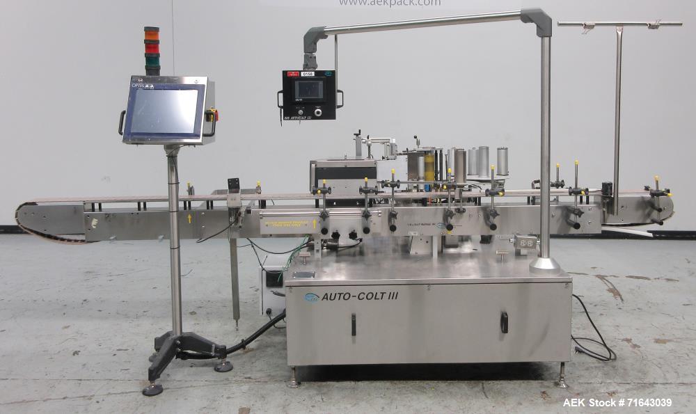 Used New Jersey Machine Automatic Wraparound Labeler