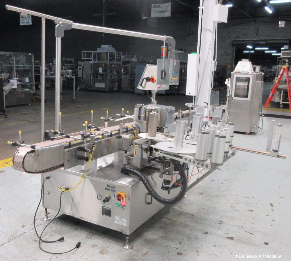 Used New Jersey Machine Automatic Wraparound Labeler