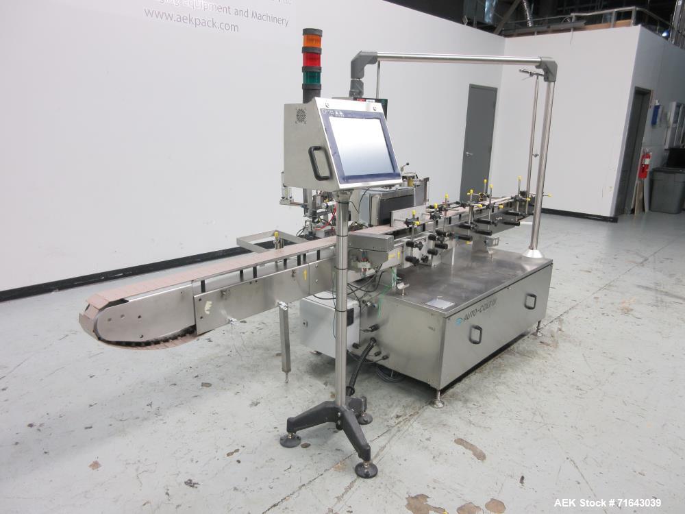 Used- New Jersey Machine Automatic Wraparound Labeler