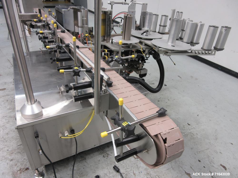 Used New Jersey Machine Automatic Wraparound Labeler
