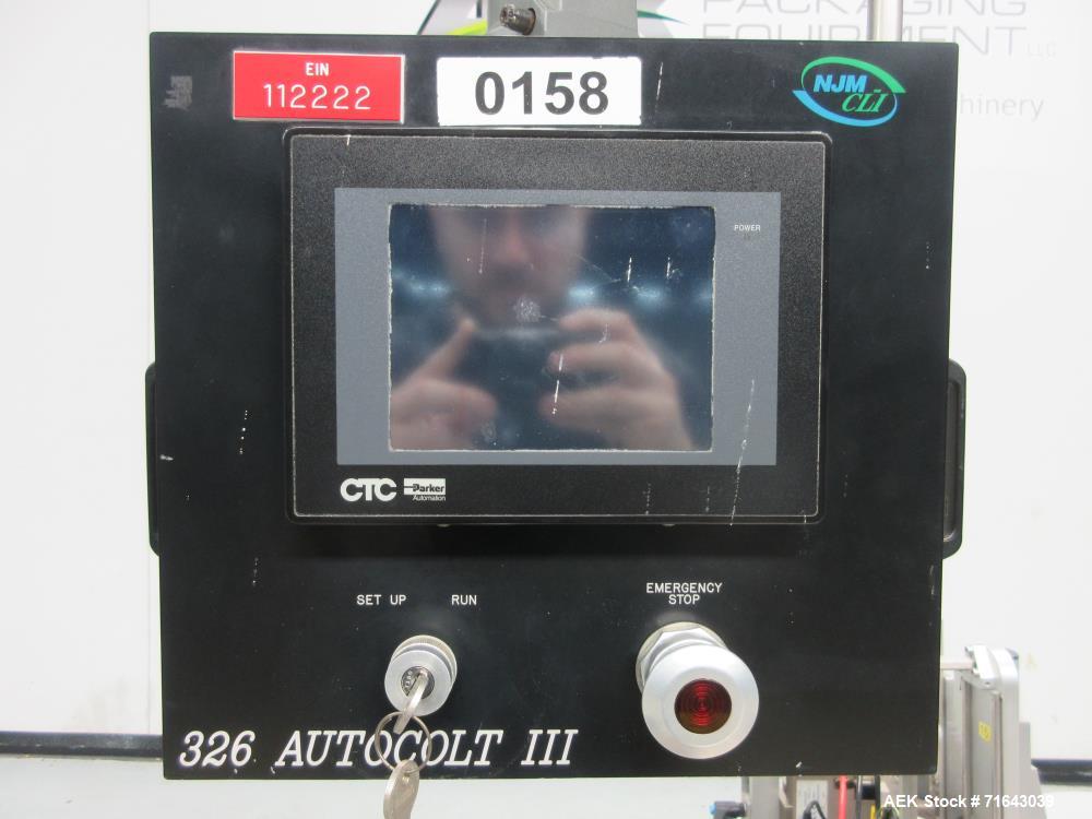 Used New Jersey Machine Automatic Wraparound Labeler