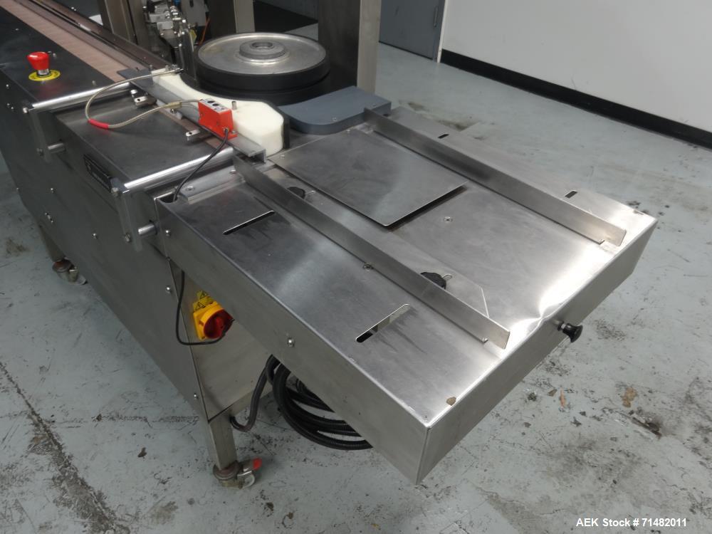 Used Newman Model 4VA Wraparound Pressure Sensitive Labeler