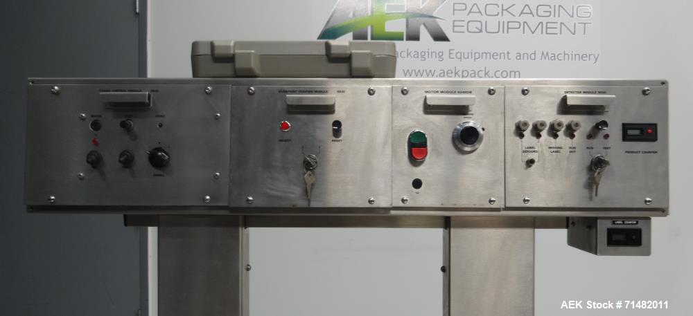 Used Newman Model 4VA Wraparound Pressure Sensitive Labeler