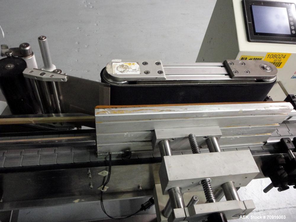 Used Pack Leader Machinery Model PL-511 Wrap Around Automatic Labeling Machine