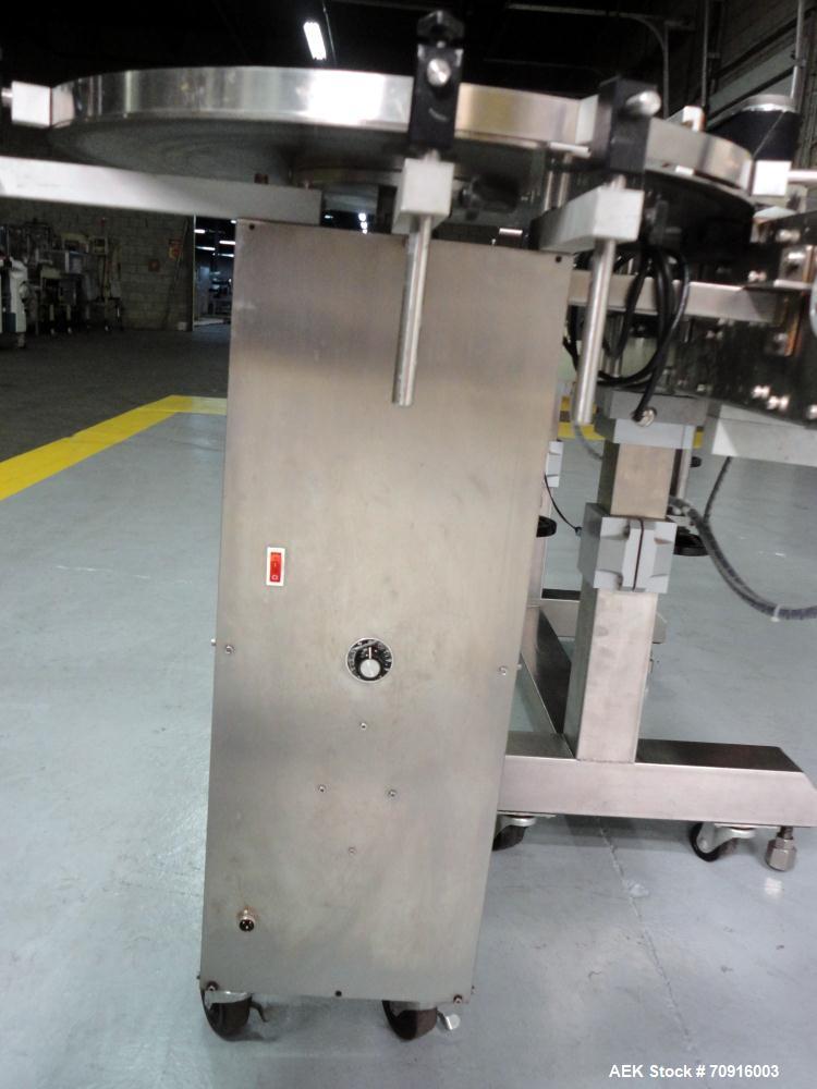 Used Pack Leader Machinery Model PL-511 Wrap Around Automatic Labeling Machine