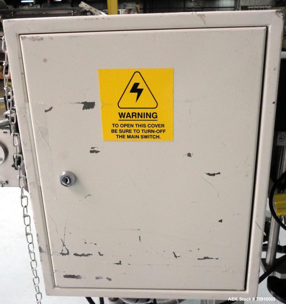 Used Pack Leader Machinery Model PL-511 Wrap Around Automatic Labeling Machine