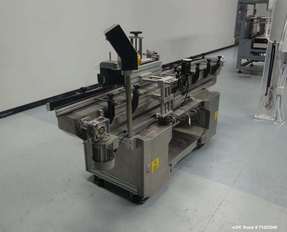 Used Pack Leader Model PRO-515 Pressure Sensitive Wraparound Labeler