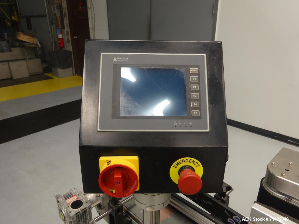 Used Pack Leader Model PRO-515 Pressure Sensitive Wraparound Labeler