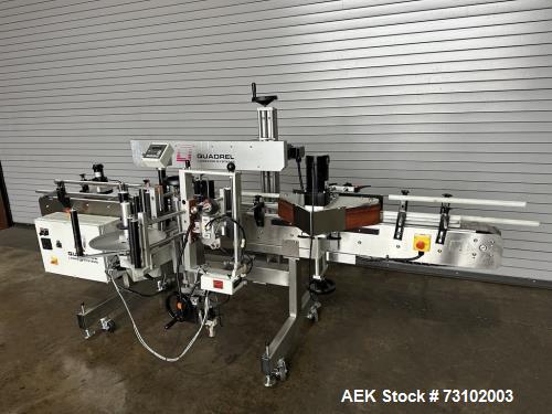 Quadrel Model Econoline 4 Panel Wrap Pressure Sensitive wrap labeler.