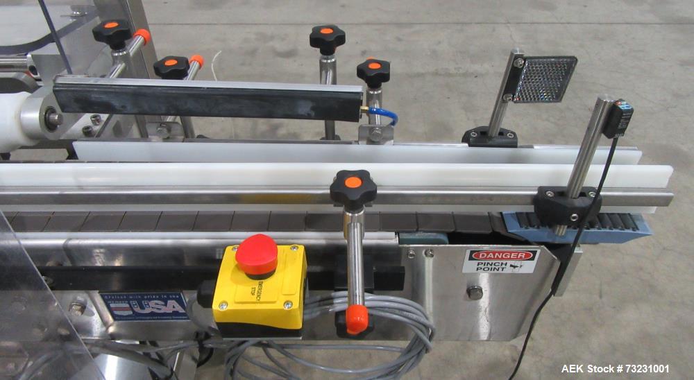 Unused and Never Put into Production- Quadrel Proline Zero Downtime Wraparound Pressure Sensitive Labeler.
