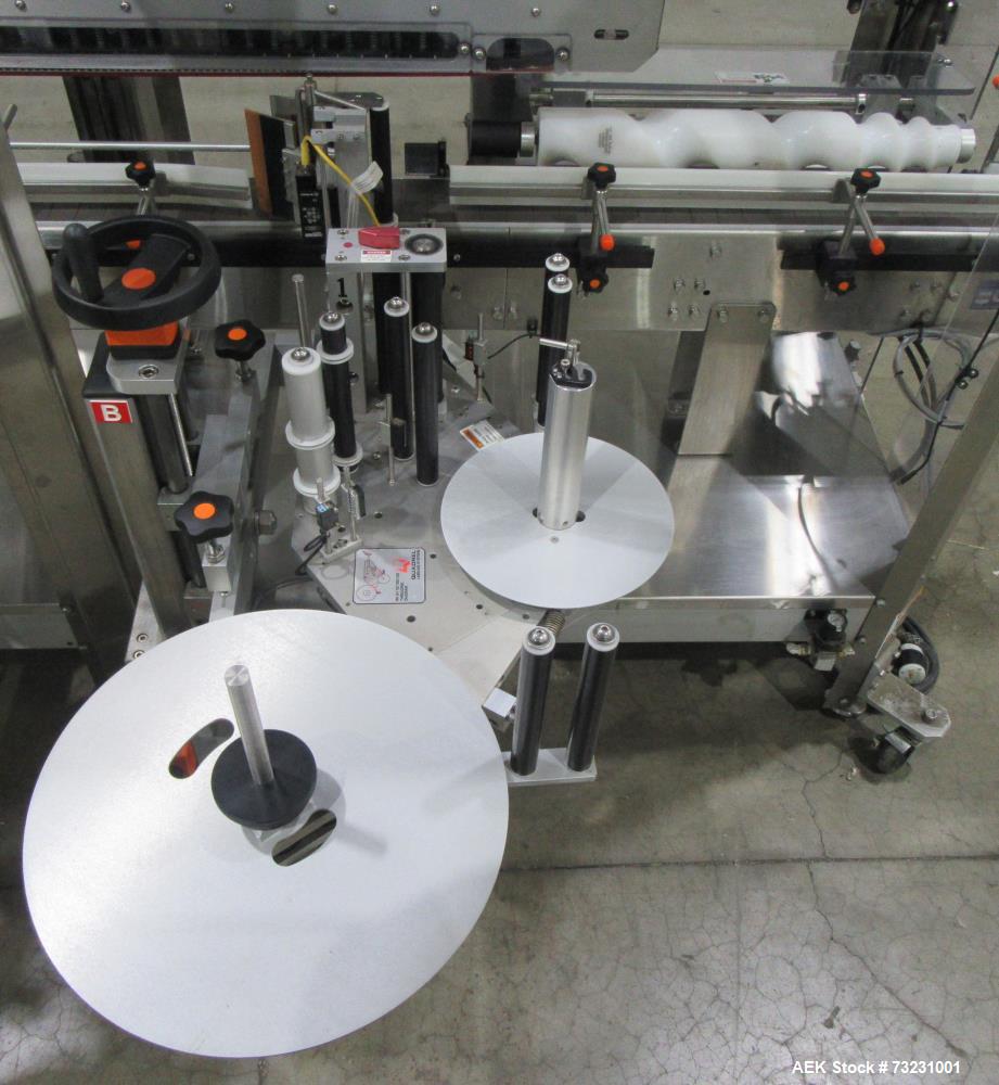 Unused and Never Put into Production- Quadrel Proline Zero Downtime Wraparound Pressure Sensitive Labeler.