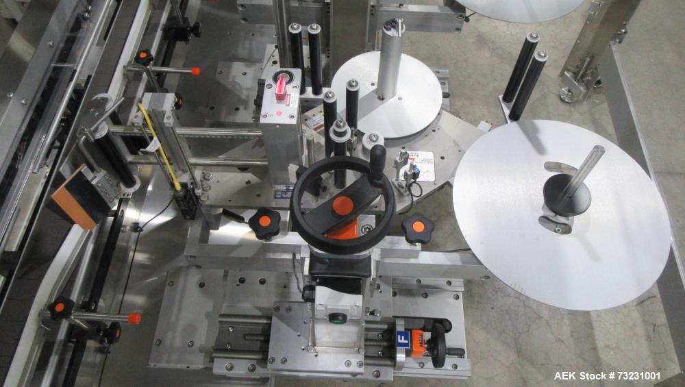 Unused and Never Put into Production- Quadrel Proline Zero Downtime Wraparound Pressure Sensitive Labeler.