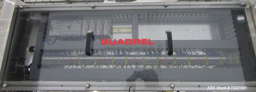 Unused and Never Put into Production- Quadrel Proline Zero Downtime Wraparound Pressure Sensitive Labeler.