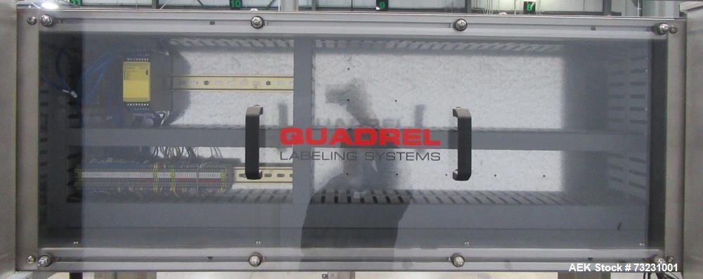 Unused and Never Put into Production- Quadrel Proline Zero Downtime Wraparound Pressure Sensitive Labeler.