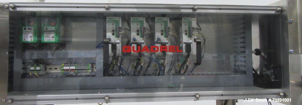 Unused and Never Put into Production- Quadrel Proline Zero Downtime Wraparound Pressure Sensitive Labeler.