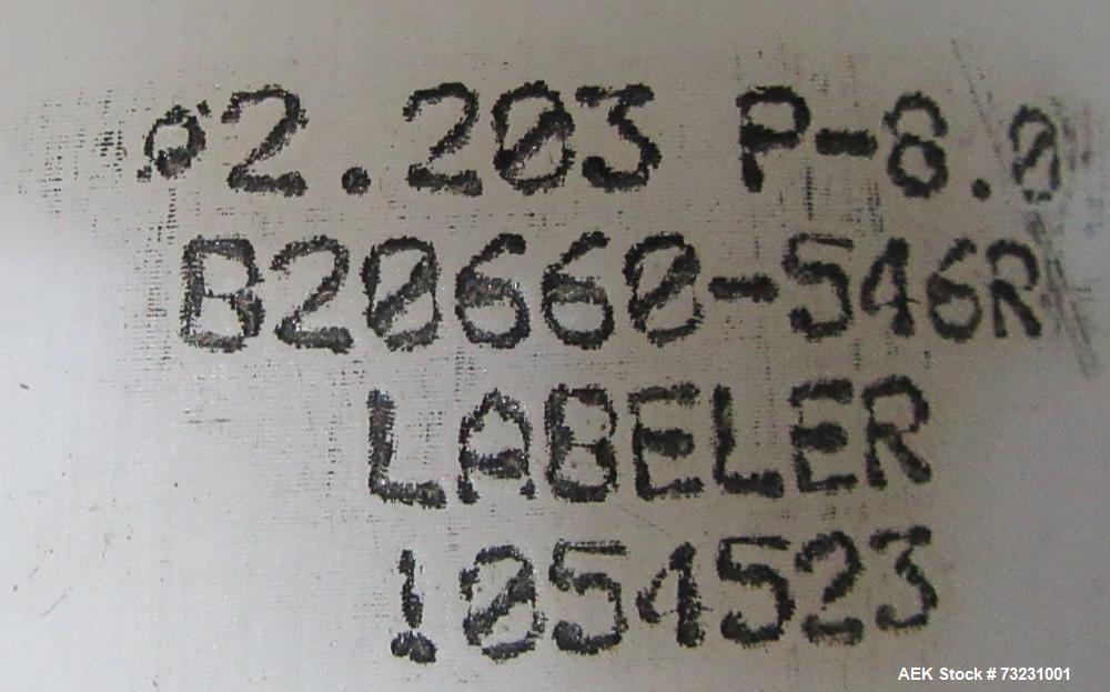 Unused and Never Put into Production- Quadrel Proline Zero Downtime Wraparound Pressure Sensitive Labeler.