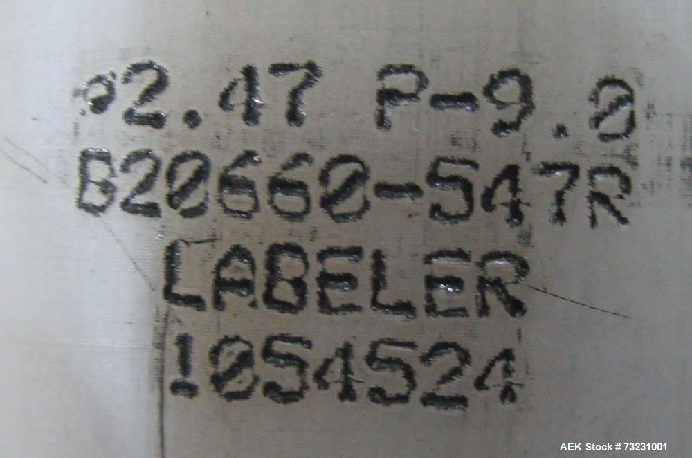 Unused and Never Put into Production- Quadrel Proline Zero Downtime Wraparound Pressure Sensitive Labeler.