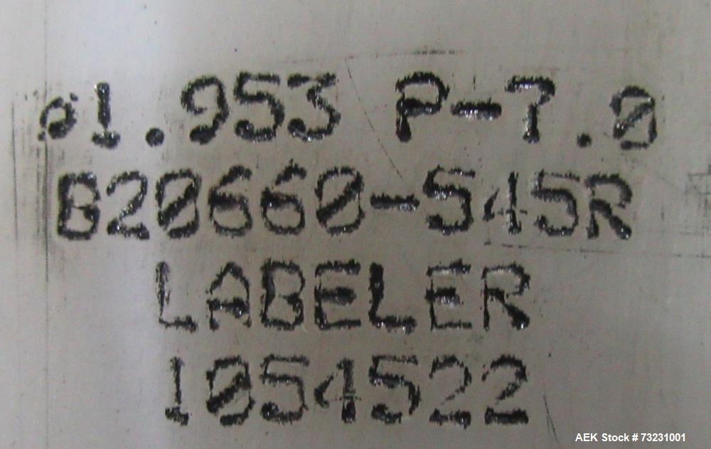 Unused and Never Put into Production- Quadrel Proline Zero Downtime Wraparound Pressure Sensitive Labeler.
