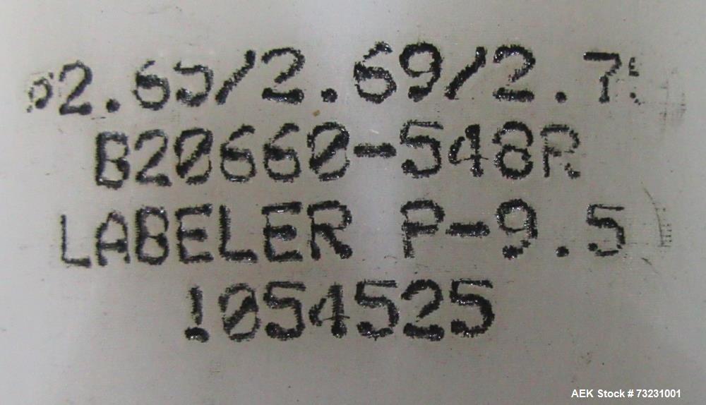 Unused and Never Put into Production- Quadrel Proline Zero Downtime Wraparound Pressure Sensitive Labeler.