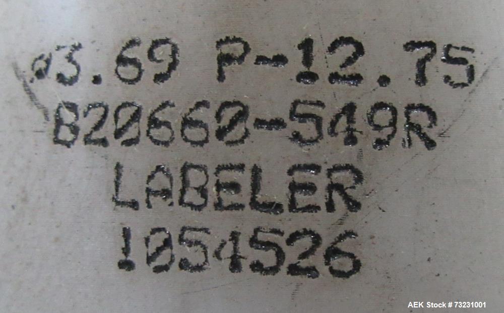 Unused and Never Put into Production- Quadrel Proline Zero Downtime Wraparound Pressure Sensitive Labeler.