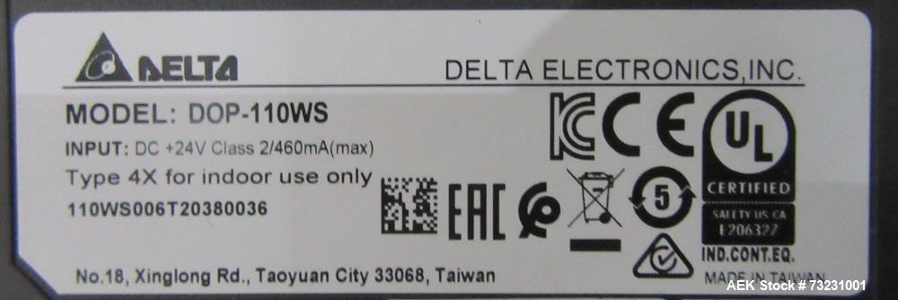 Unused and Never Put into Production- Quadrel Proline Zero Downtime Wraparound Pressure Sensitive Labeler.