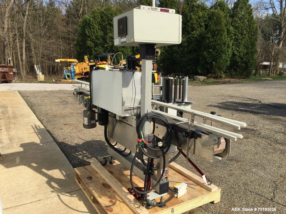 Used Quadrel Versaline Wrap Around Labeler