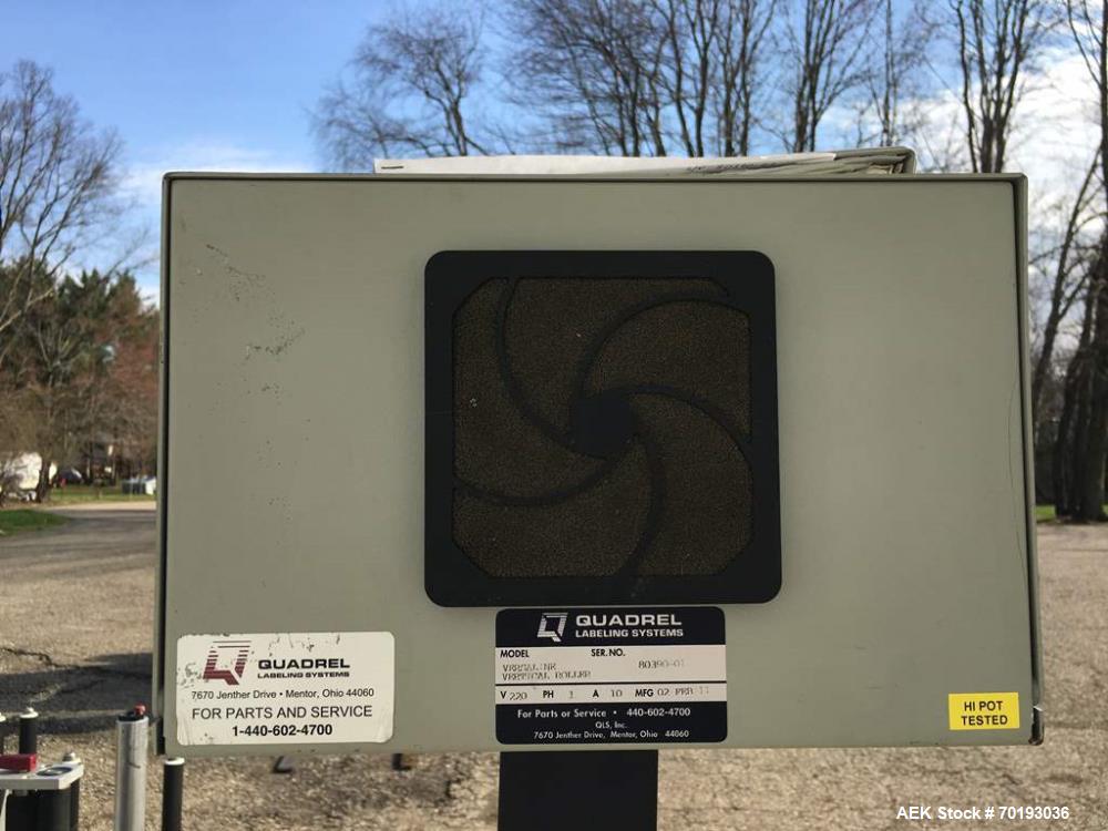 Used Quadrel Versaline Wrap Around Labeler