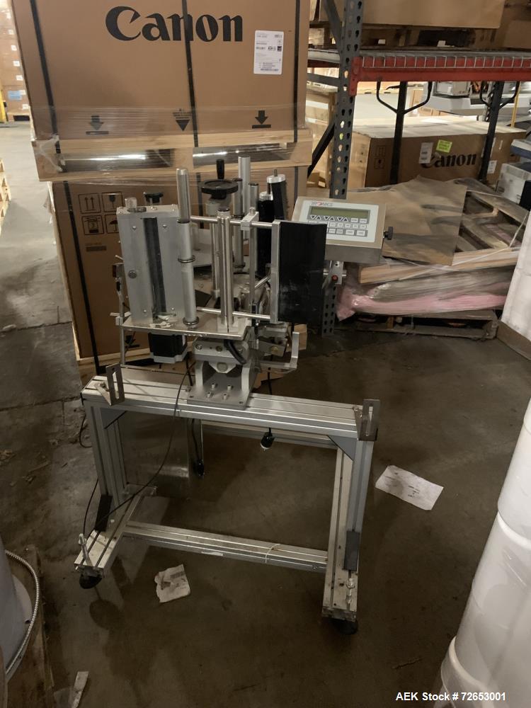 Used Tronics Wipe-On Pressure Sensitive Labeler, Model S1000