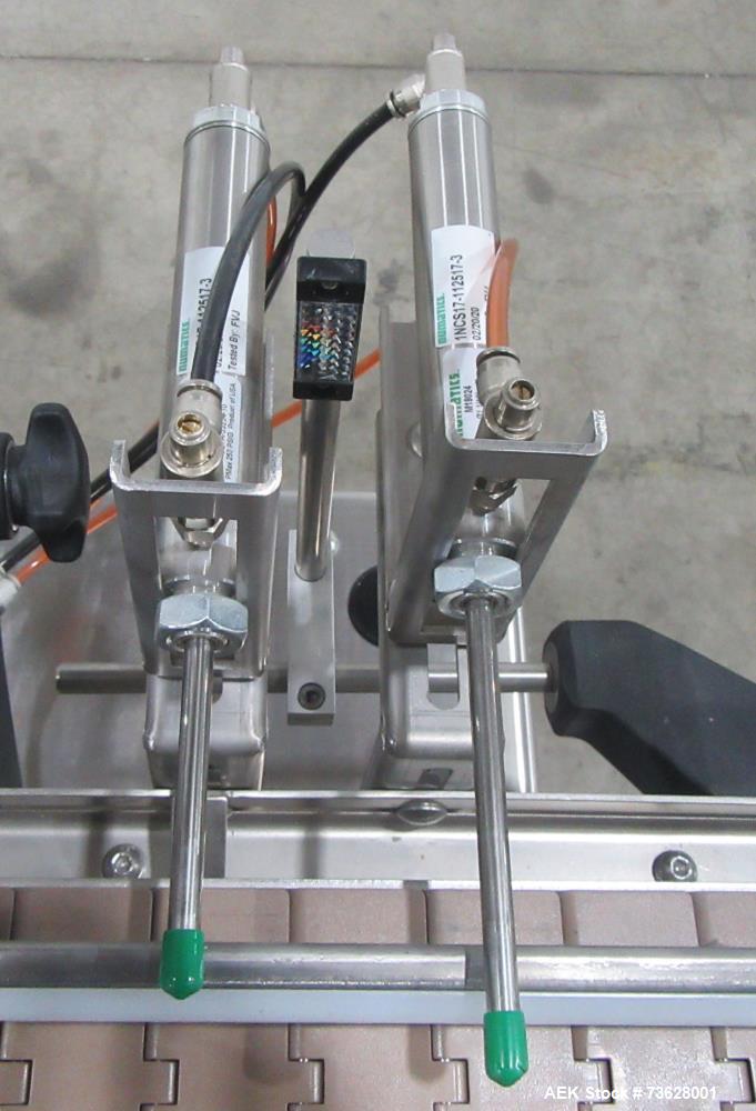 Stainless Steel Tronics S3S Wrap Labeling Machine for Round Containers