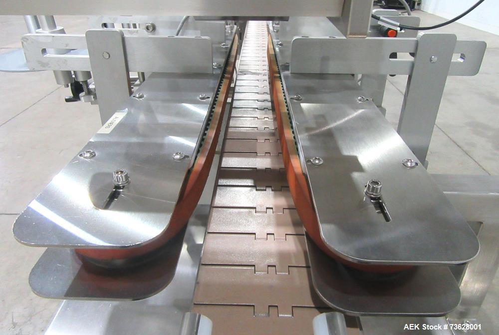 Stainless Steel Tronics S3S Wrap Labeling Machine for Round Containers