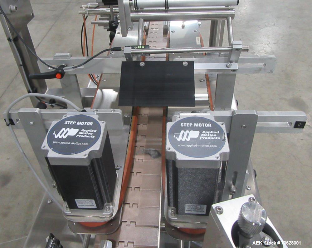 Stainless Steel Tronics S3S Wrap Labeling Machine for Round Containers