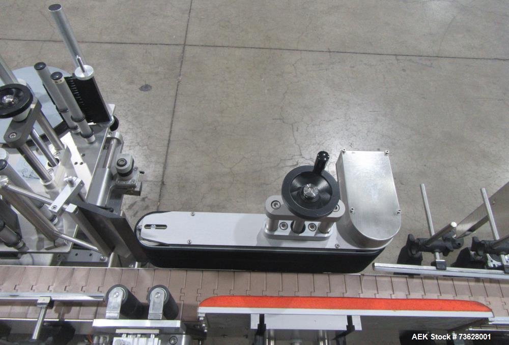 Stainless Steel Tronics S3S Wrap Labeling Machine for Round Containers